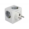 Toitepistiku adapter Type F DeLOCK 11496 2 USB-porti 5V 2.4A 3A