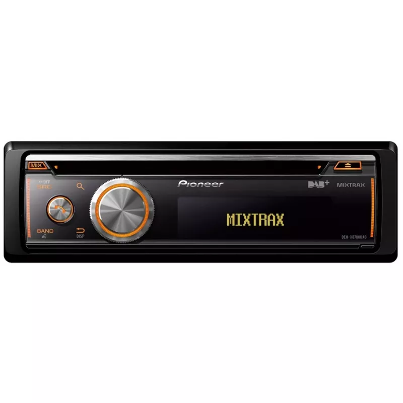Automeediavastuvõtja Pioneer DEH-X8700DAB Must