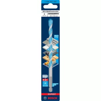 Puitera Bosch Expert HEX-9 Multi Construction 8 mm