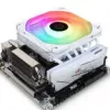 Thermalright AXP120 X67 ARGB madala profiiliga protsessorijahuti - 120 mm, valge (AXP120 X67 Valge ARGB)