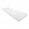 Contour Design Active Key Contour QuickClean Meditsiiniline Klaviatuur Eemaldatava Kattega Täissuuruses Juhtmega Valge DE C8112