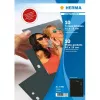 Fototaskud HERMA Fotophan 10x15 cm horisontaalpaigutus must 10 tk
