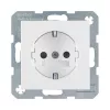 Pistikupesa tüüp F berker 47231909, 16 A, 250 V, valge, plastkorpus
