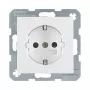 Pistikupesa tüüp F berker 47231909, 16 A, 250 V, valge, plastkorpus