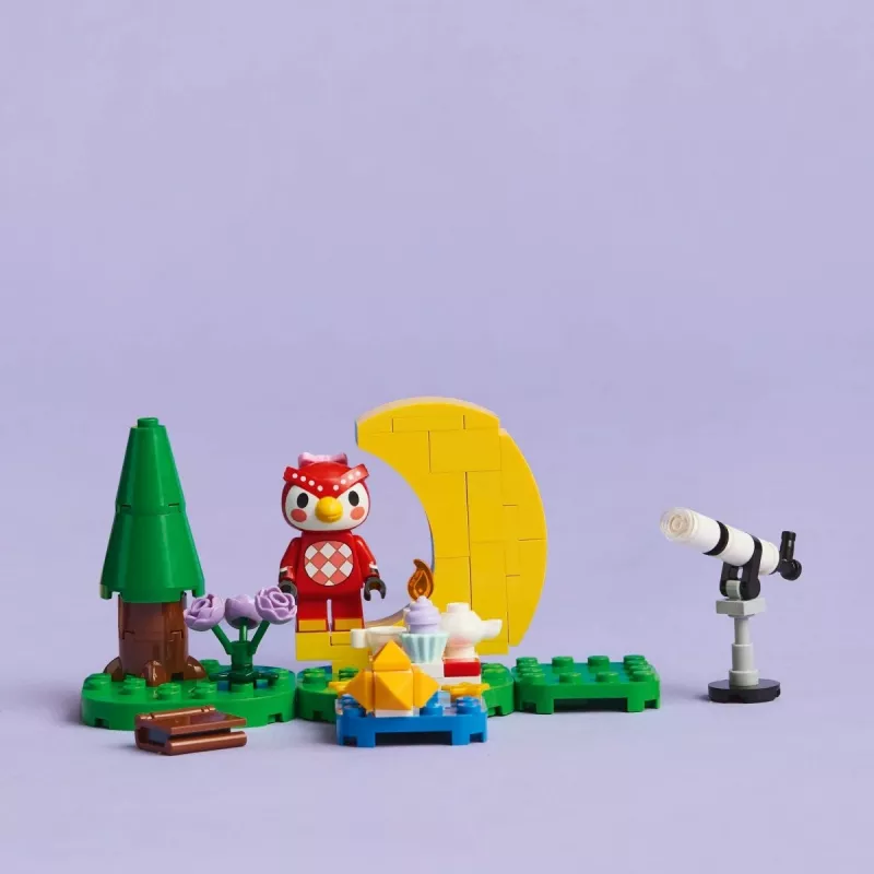 Ehitusmänguasi LEGO Animal Crossing Tähevaatlus Eufemiaga komplekt 77053