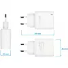 Alcasa PCA-W003W laadija mobiilseadmetele valge (PCA-W003W)