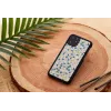 Nutitelefoni ümbris man and wood iPhone 11 Pro Maxile — sinise kolmnurgaga must kaitseümbris