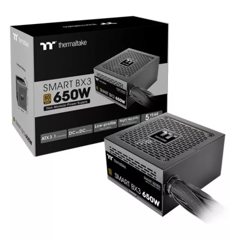 Thermaltake Smart BX3 650W | 80Plus Bronze | Mitte-Modulaarne