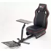 Racing cockpit Subsonic SA5681 Must Red Faux leather Mesh Metal