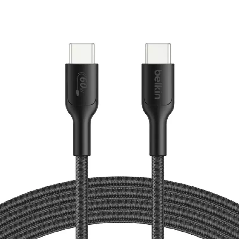 Belkin USB-C/USB-C mängukaabel 2 m põimitud Switch 2 ENA008hq2MBK (ENA008HQ2MBK)
