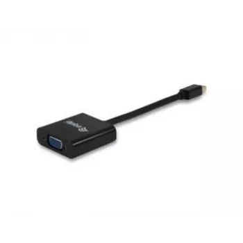 Equip Mini DisplayPort-HD15 VGA adapter, 0,17 m, Mini DisplayPort, VGA, isane, emane, 1920 x 1080 pikslit