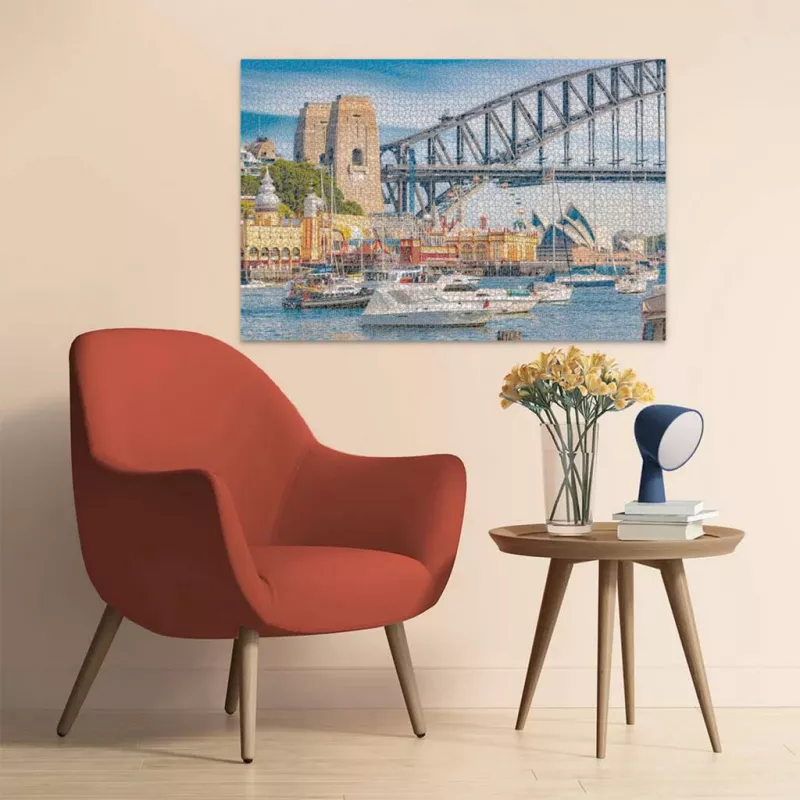 Pusle Ravensburger Secret Sydney 3000 tk – panoraamne linnapilt 3000 tk
