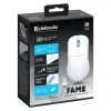 WIRELESS hiir DEFENDER FAME GM-516 RF+BT 10000DPI 6P VALGE
