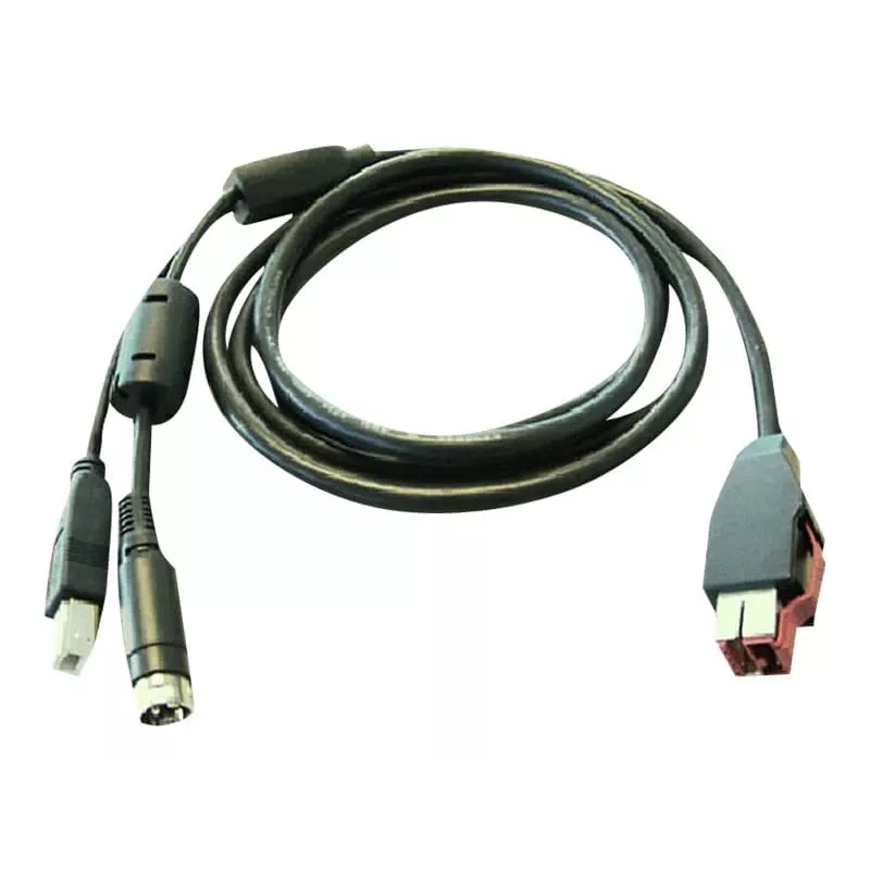 HP - Toitega USB-kaabel - Engage termoprinterile, Engage One'ile, RP9 G1 jaemüügisüsteemile (BM477AA)