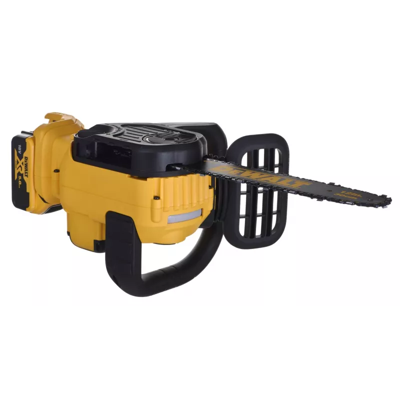 Kettsaag DeWalt DCM565P1 — juhtmevaba, 30 cm latt, 5 Ah aku, 0,12 L õlipaak