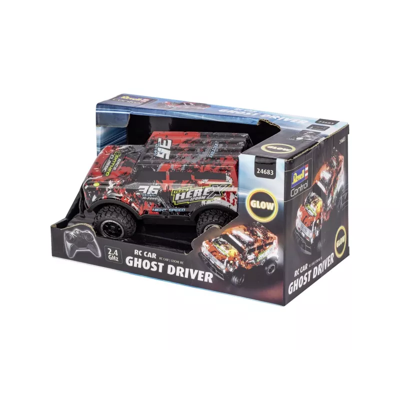REVELL RC Car Ghost Driver punane 24683