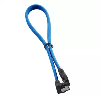 ModMesh täisnurga SATA 3 kaabel 30cm - helesinine - kaabel - digitaalne/andmeside (CM-CAB-RSAT-N30KLB-R)