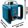 Bosch GRL 400 H Professional pöörlev nivelliir 400 m 635 nm (< 1 mW)