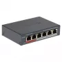 Võrgukommutaator Hikvision DS-3E0106P-E/M(B) — 6-pordiline PoE Etherneti kommutaator