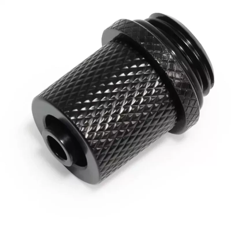 Liitmik Alphacool 17643 messing must 17 mm x 17 mm x 21 mm