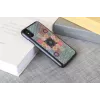 Nutitelefoni ümbris iKins iPhone XS / XS S jaoks — Lilleaia disain, must