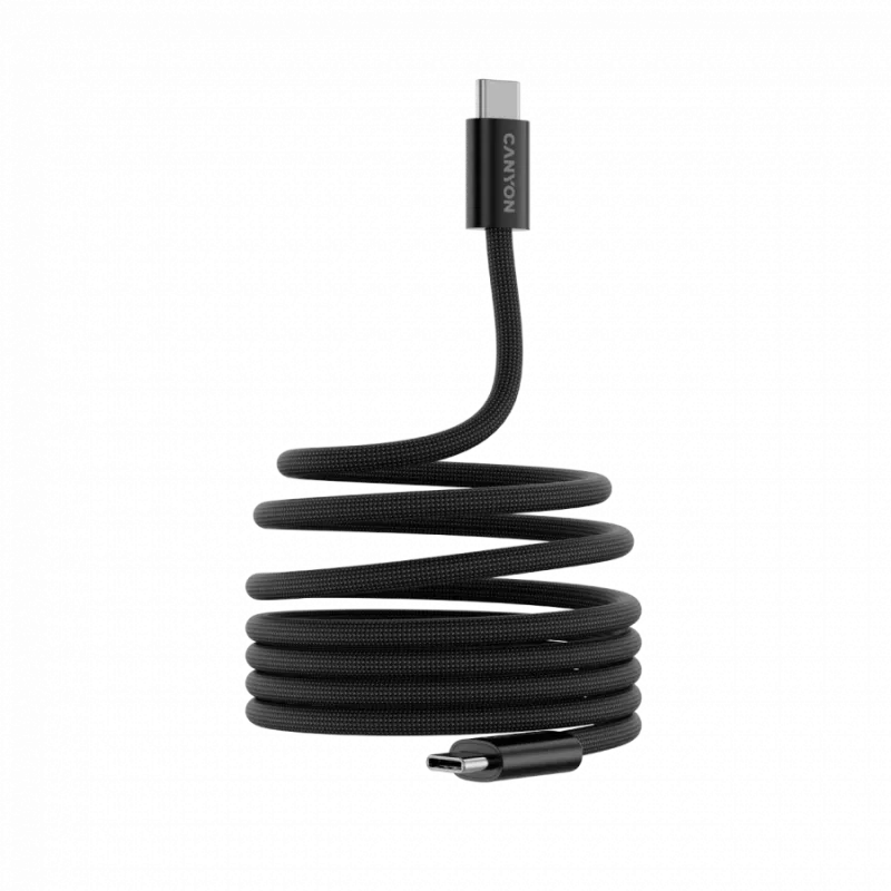 CANYON kaabel OnWire 60MG C-C 60W Magnet Punutud 1m Must