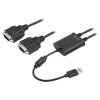 USB 2.0 kahe jadapordi adapter