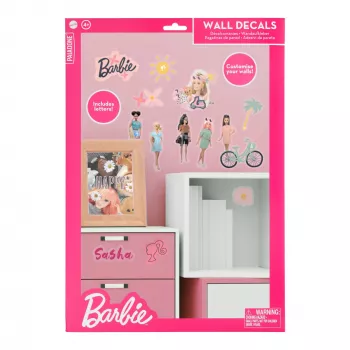Paladone Barbie isikupärastatavad seinakleebised