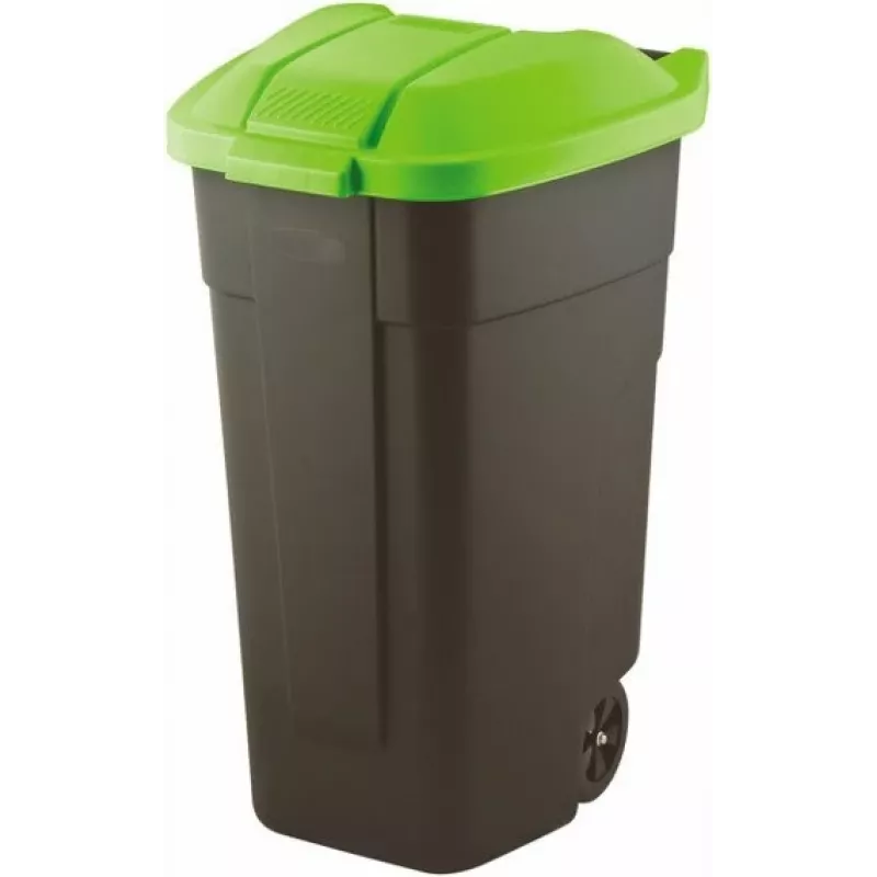 Curver 214125 prügikast 110 L Ristkülikukujuline Plastmust, roheline