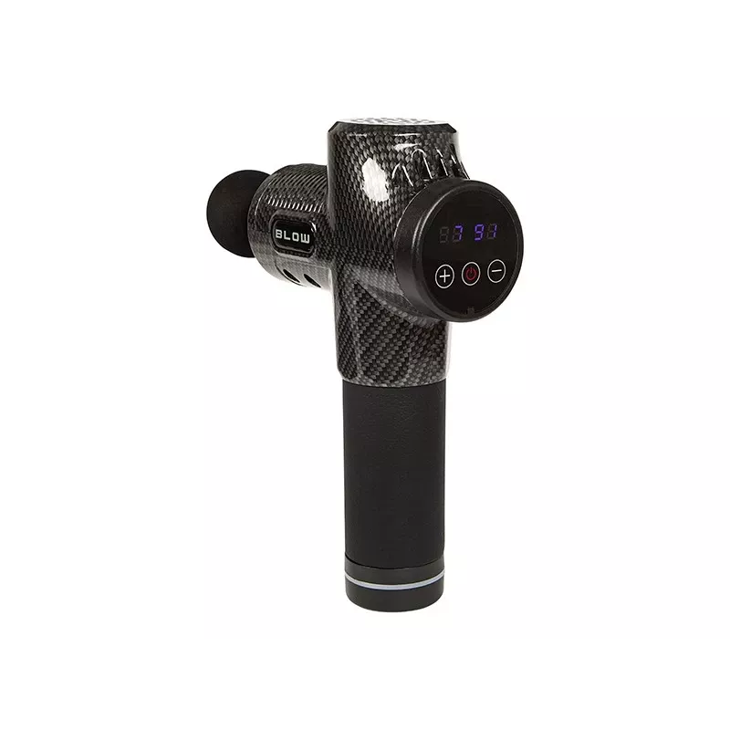 Käsipõrutusmassaažipüstol BLOW Wave 4000 mudel 44-340# — 32 intensiivsusastet, 2200 mAh aku, USB-C