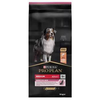 Purina Medium Adult Sensitive Skin 14 kg lõhe