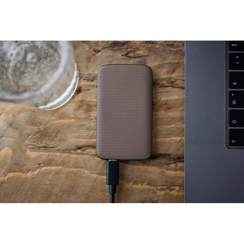 SSD ketas Intenso 500GB USB USB-C 3.2 Gen 2 Pruun