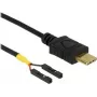USB-kaabel DeLOCK 85394 0,1 m USB C must