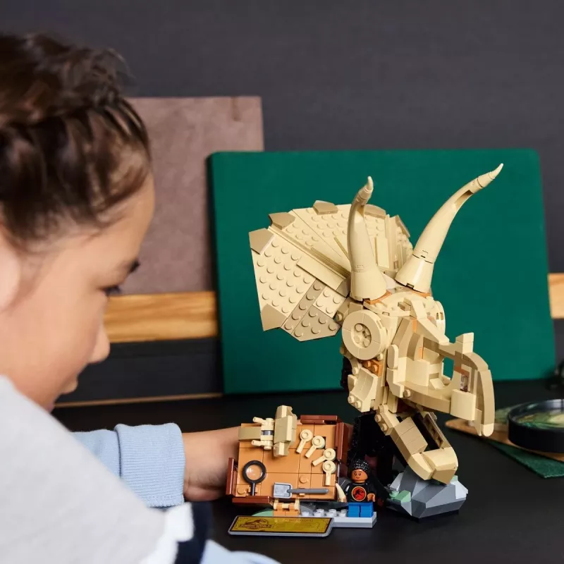 LEGO JURASSIC WORLD 76969 Dinosauruste fossiilid: Triceratopsi kolju