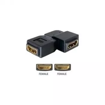 HDMI emane adapter DeLOCK 65078 90° vasak must