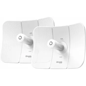 Võrgusild TP-LINK Beam Bridge 5 UR KIT, 5 GHz üheribaline, Wi-Fi 5 (802.11ac), Gigabit Ethernet, väline antenn, max ulatus 15000 m, valge