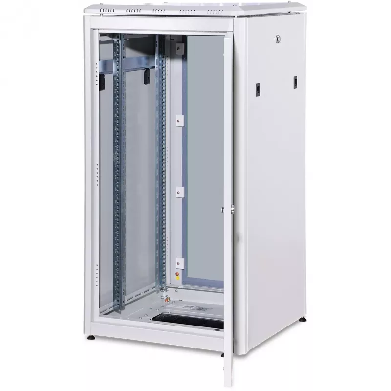 DIGITUS Professional Unique DN-19 22U-6/6-1 - kapp - helehall, RAL 7035 - 22U - 48,3 cm (19) (DN-19 22U-6/6-1)