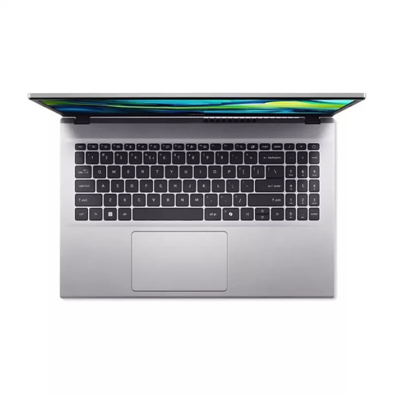 Sülearvuti Acer Aspire Go 15 AG15-42P-R5K8 — AMD Ryzen 5 7430U, 15,6-tolline FHD, 16 GB muutmälu, 512 GB SSD, Windows 11 Home, hõbedane