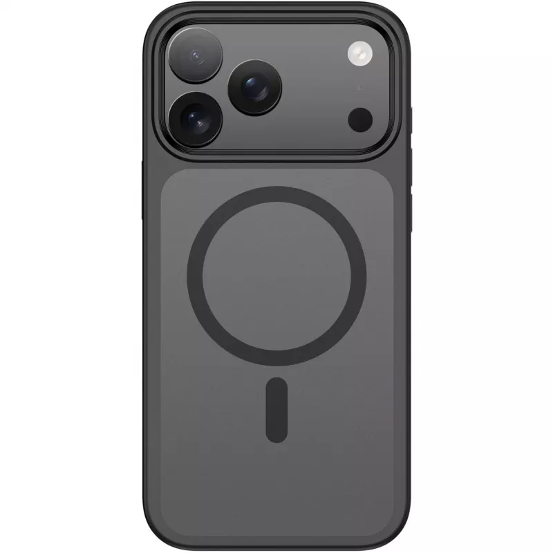 StyleShell INVISIO, telefoni ümbris must, iPhone 17 Pro Max, ühildub MagSafe'iga