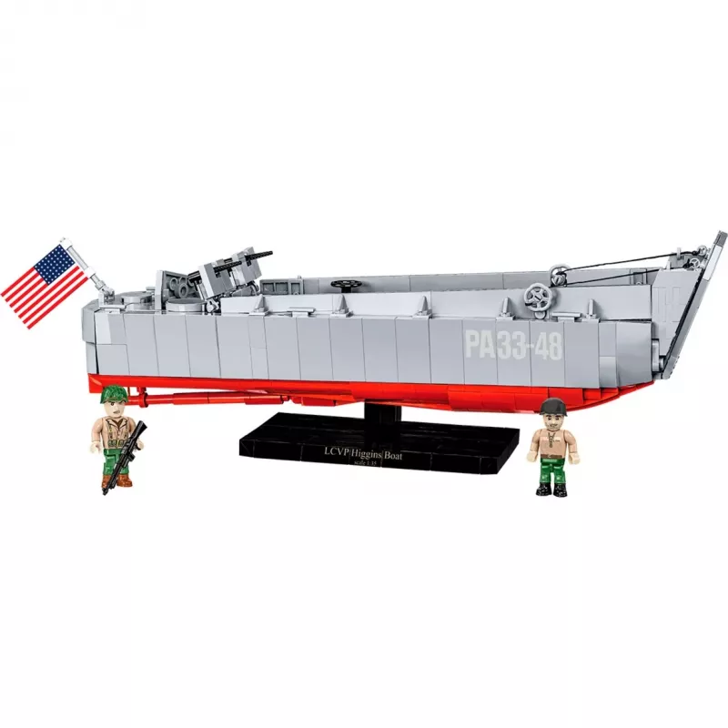 Ehituskomplekt Cobi LCVP Higgins Boat 715 tk vanus 8+