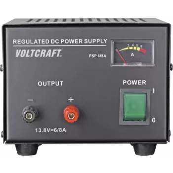 Voltcraft laboratooriumi toiteallikas, püsipinge FSP-1136 13,8–13,8 V/DC 6–6 A 85 W 1 x (FSP-1136)