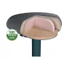 Kontoritool Leitz 65440089 polsterdatud iste hall plastikraam