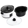 Adler AD 6413r aeglane pliit, 5,8L, Valge Adler