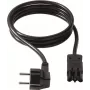 Toitekaabel Bachmann 375.072 Must 1 m ST18