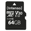 Mälukaart Intenso 64GB MicroSDXC UHS-I Class 10 3433490