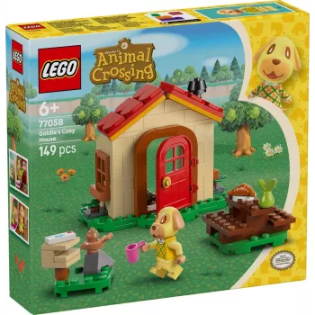 Ehitusmänguasi LEGO Animal Crossing Cozy House 77058, 149 tk, 1 minifiguur, suurus 120×90×70 mm