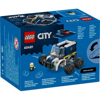 LEGO CITY 60481 Sõidukid - Politseiveok