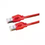 DRAKA patch-kaabel Cat.6 Class E S/FTP UC900 TM21 LSOH Punane 0,5m