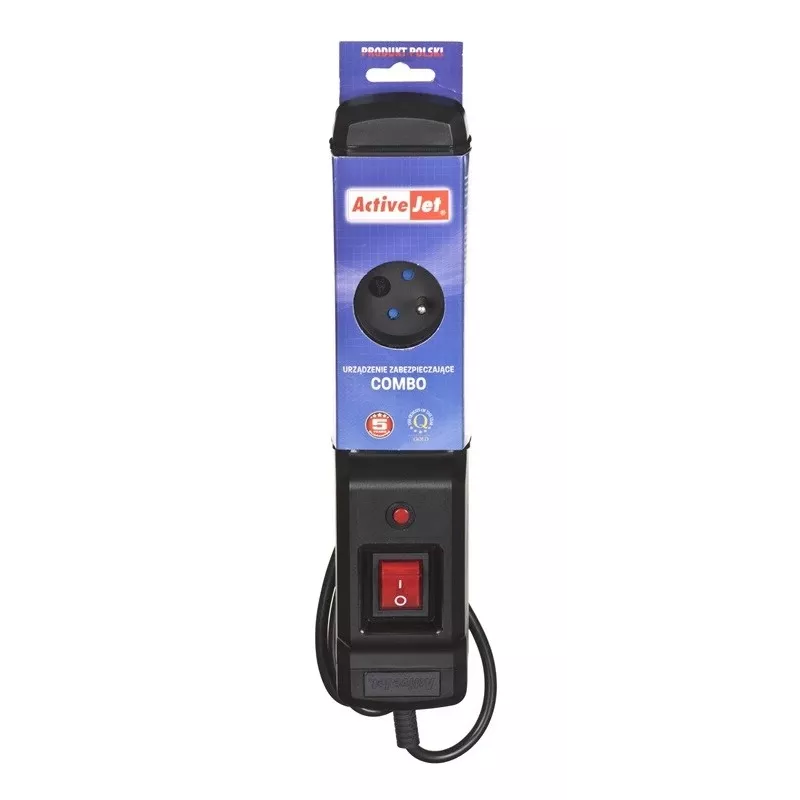 Activejet COMBO-IEC-3G/1.5M voolujaotur juhtmega