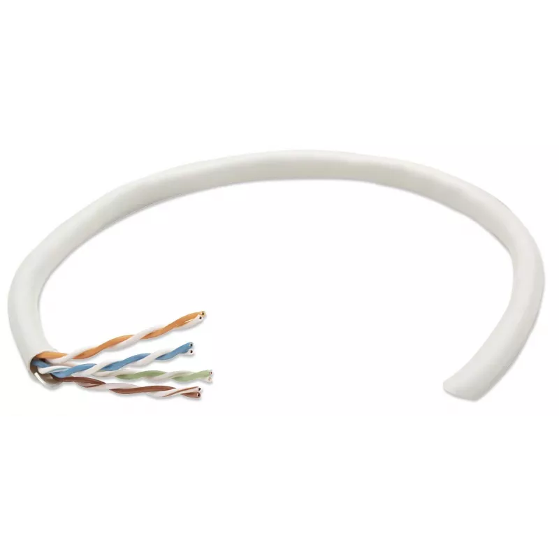 Intellinet võrgukaabel, kogus, Cat5e, 24 AWG, täisjuhe, 305 m, hall, CCA, U/UTP, karp